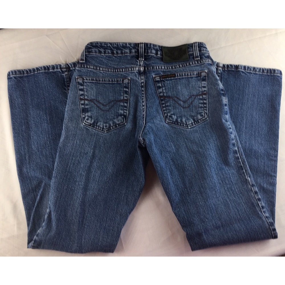 Harley Davidson Womens Bootcut Jeans SZ 2